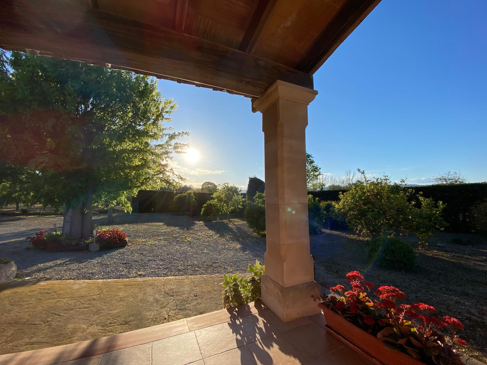 Aussicht einer Finca auf Mallorca